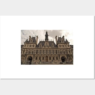 Hotel de Ville - Paris © Posters and Art